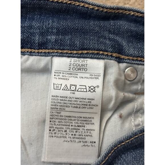 Old Navy womens bootcut jeans size 2 stretch mid rise med wash - Picture 3 of 3